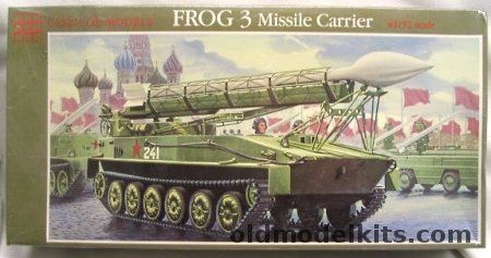 Glencoe 1/32 FROG 3 Missile and Carrier - (Ex ITC), 07401 plastic model kit